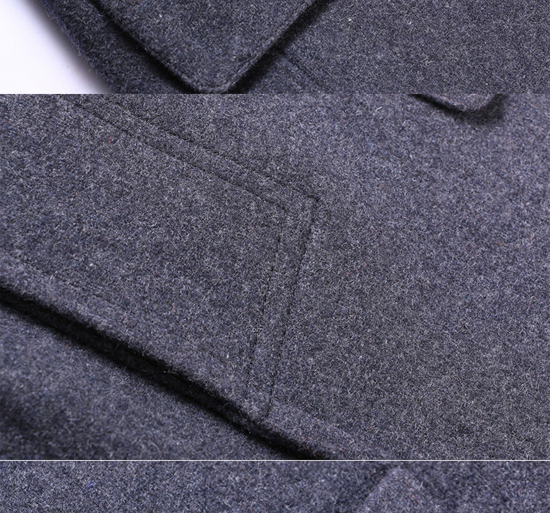 2022 Fashion Overcoat Jaket Single-breasted Utility Chaquetas Manteau Plain Men's Wear Long Coat Windbreaker Jacket