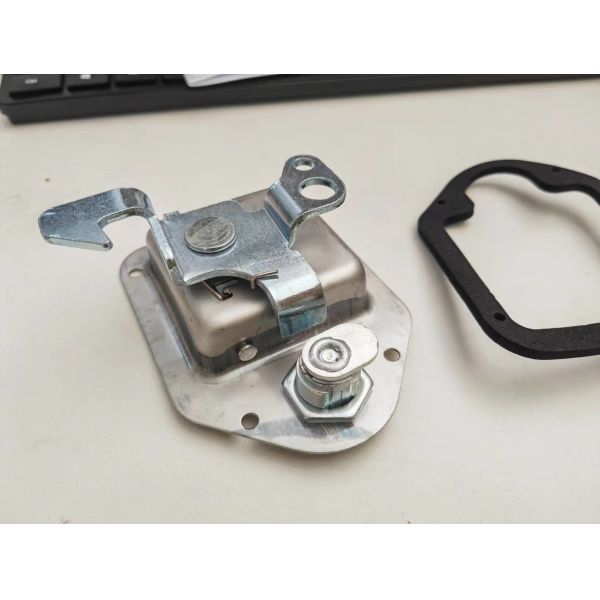 RV Trailer Truck Paddle Slam Latch Key Flush Stainless Steel Handle Lock