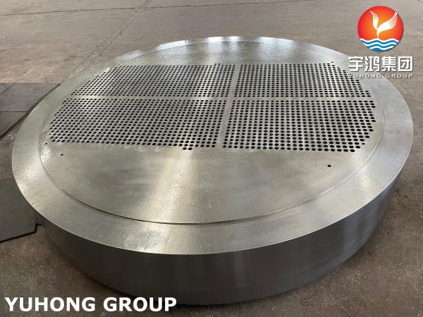Quality ASME SA516 Gr. 70 Tubesheet Plates For Heat Exchanger , Placa Caldera for sale