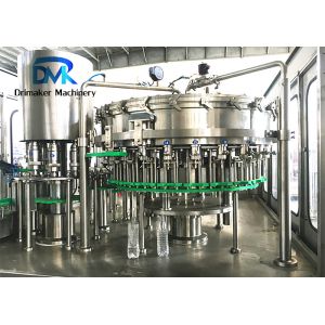 5000BPH 3 In 1 Filling Machine Carbonated Drink PLC Controlled