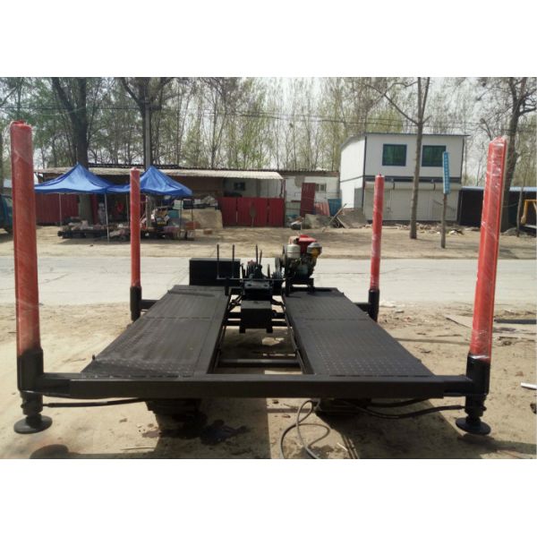 Crawler Mounted Engineering Drilling Rig Color Customized XY-1B Structure Compact