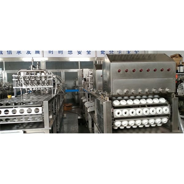 Automatic Linear Litchi Plastic Cup Filling Sealing Machine for Water Juice Ice Cream