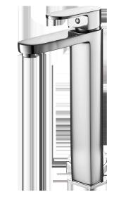 Modern Brass Design Basin Mixer Faucet with Single Handle T8552L