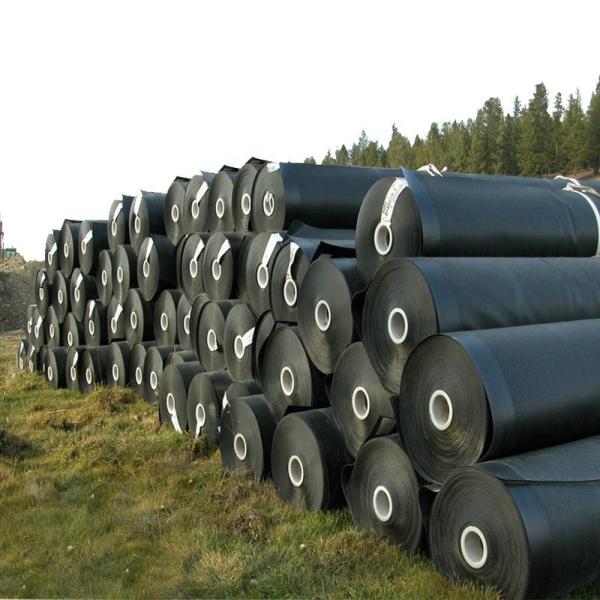 Quality Nonslip Hdpe Geomembrane Pond Liner Single Textured Surface for sale