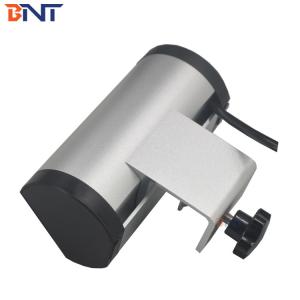 Horizontal column multimedia clamp on desk power socket box