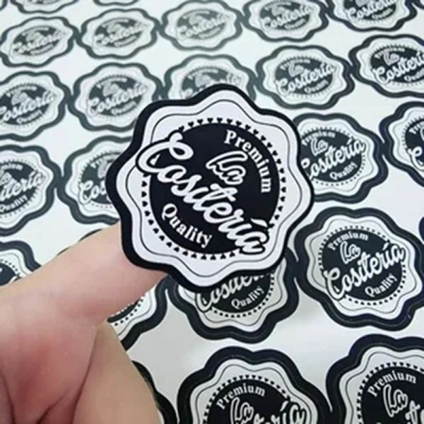 Removable Anti Counterfeit Label Matte Color With Laser Printing / Inkjet Printing