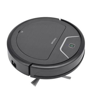 China Black Robotic Smart Automatic Vacuum Cleaner With 2000PA Strong Suction wholesale