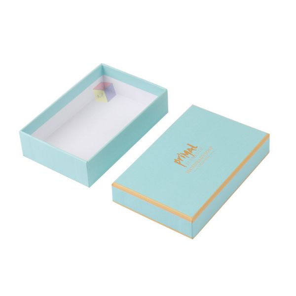 Luxury Handmade Soap Box Lid And Base Rigid Cardboard Portable For Cosmetic