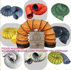 China Ventilation Confined Limited Spaces Air Supply 200mm 5m Fire Resistant PVC Flexible Air Duct wholesale