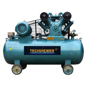 China Belt Driven 10 HP Portable 4 Cylinder Air Compressor on sale