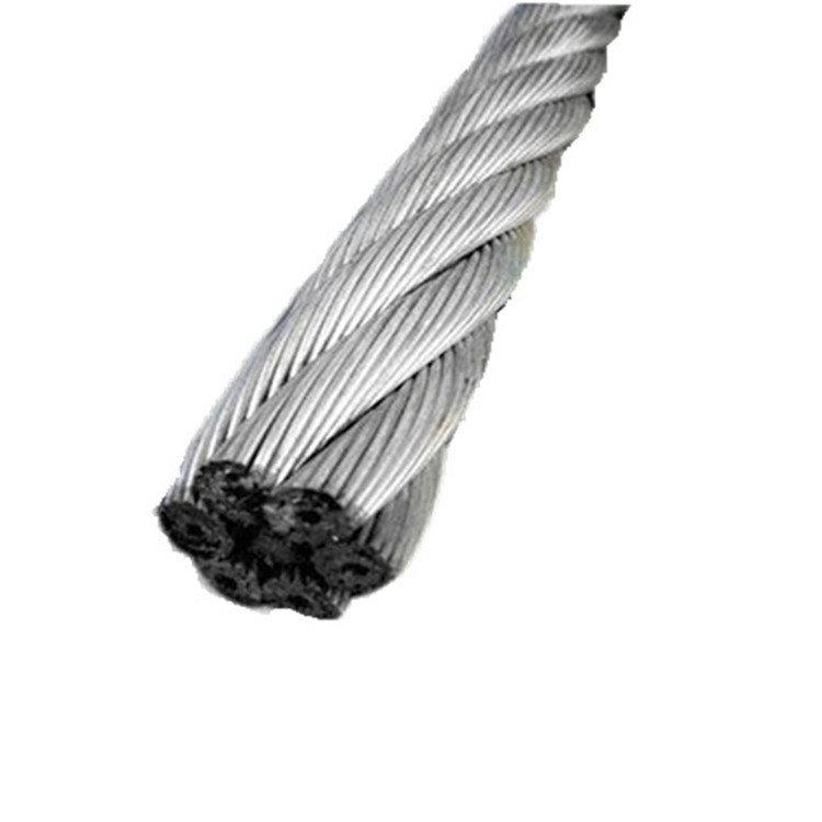 12mm Diameter 7x19 Hot Dipped Galvanized Steel Wire Rope For Cableway
