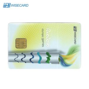 China Pin Code Biometric EMV Card CMYK offset For Business Solution wholesale