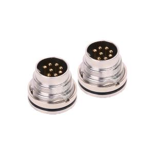 China Waterproof M16 Circular Connector 500V Metal Screw Cable Male Connector wholesale