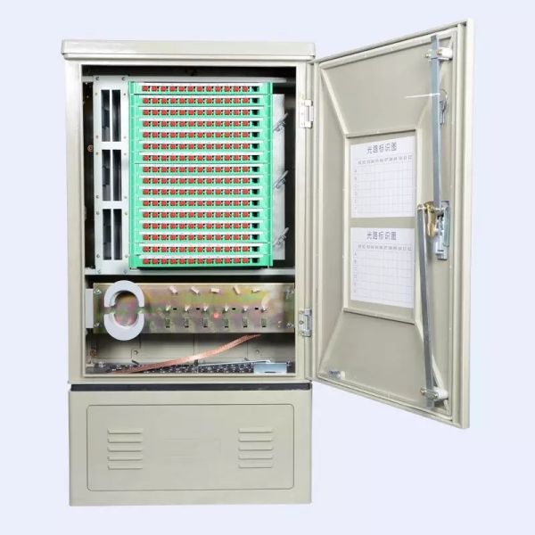UPC APC Fiber Optic Cabinet SMC Outdoor Fiber Box 144 Port 144 Core