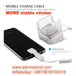 COMER Retail display gsm mobile phone alarm security acrylic holder