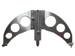 High Precision Metric Universal Welding Gauge Inspection Measure Stainless Steel