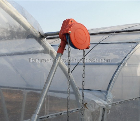 Multi Span Agriculture Greenhouse Height 3m Customized Length 50m