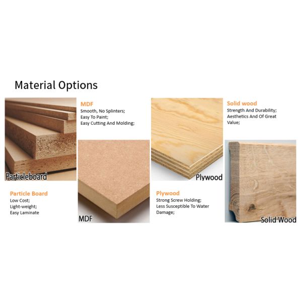 Plywood Fireproof Customized Wardrobe Living Room Storage Cabinet With Mirror Door