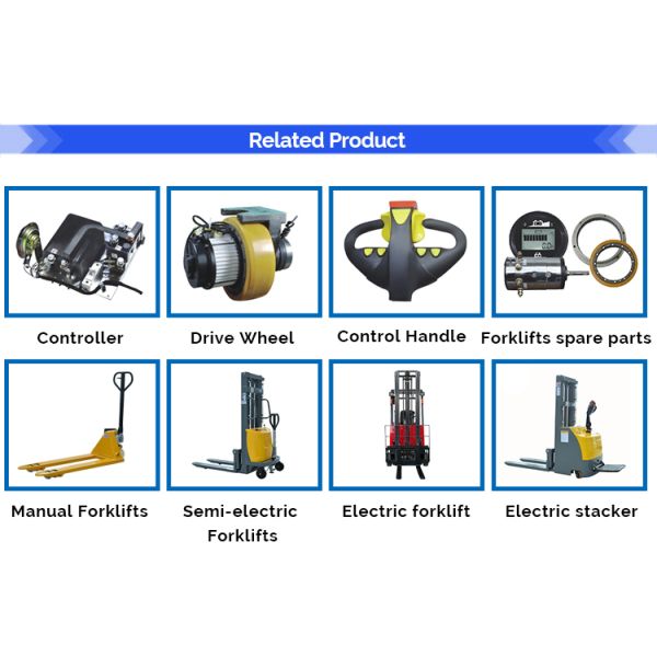 Small Control Handle For Electric Pallet Truck Forklift Tiller Head