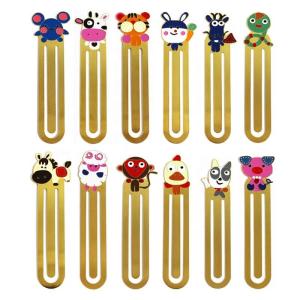 China Personalized Custom Bookmarks Engraved Metal Bookmark 2D wholesale