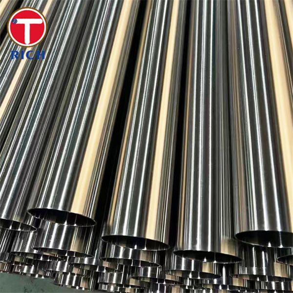 08X17H13M2T Round Stainless Steel Tube 316Ti Stainless Steel Pipe For High Temperature