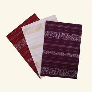 China 100% polyester jacquard placemat with gold thread -X‘mas design wholesale