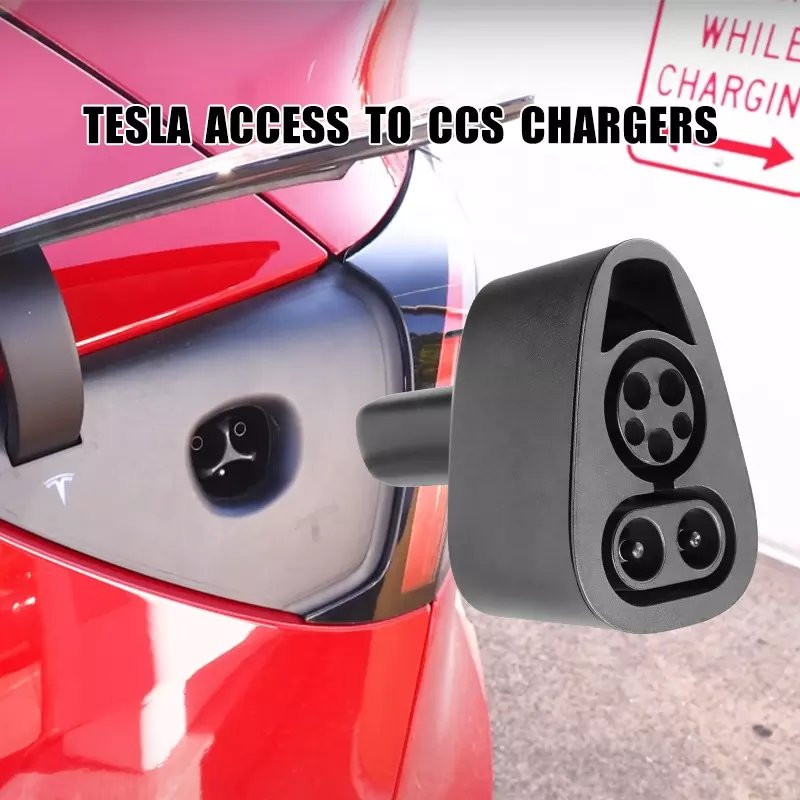IP55 Protection Tesla CCS Combo 1 Adapter CCS1 To Tesla For Model 3 Y X S 175KW Fast Charging