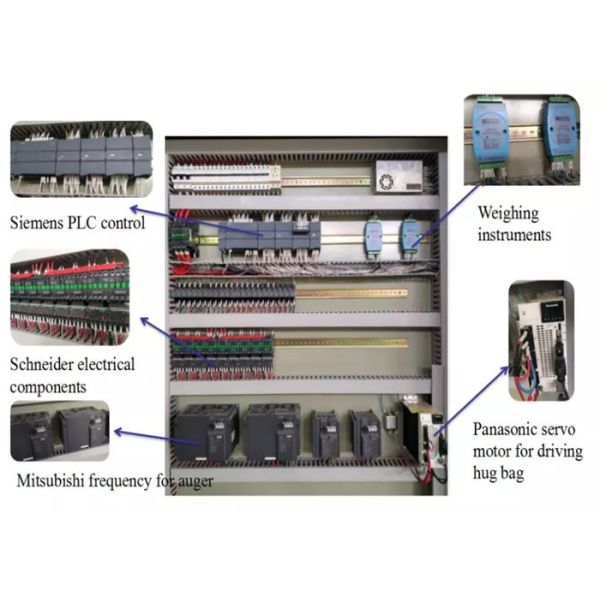 High Speed Feed Pellets Packing Machine Bagged Rice In Grain Industry