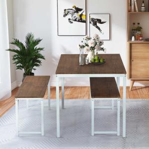 47.3 L X28.7 W X29.1 H 3 Piece Dining Room Table And Chair Set