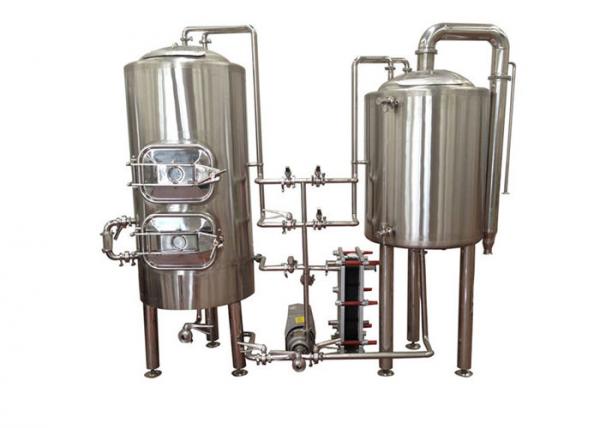 Quality Manual Control Pilot Beer Brewing System Stainless Steel SUS304 Electric Heating for sale