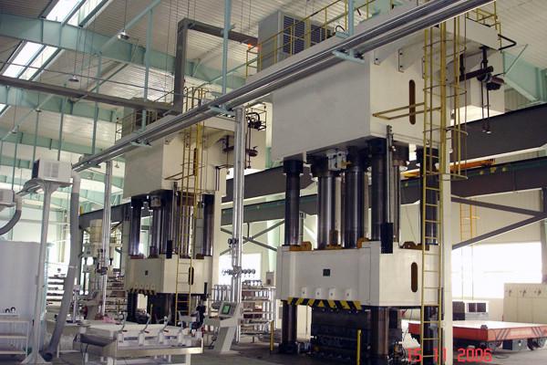 Quality SMC Basin Compression Molding Press Equipment Four Column Structure for sale