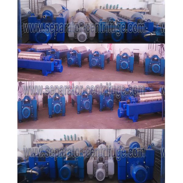 Solid - Liquid Separation Decanter Centrifuge for Drilling Mud Treatment Equipment