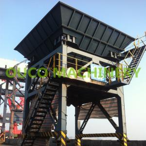 China Regular Fixed 32m3 CE Material Hopper Port Discharging Equipment wholesale