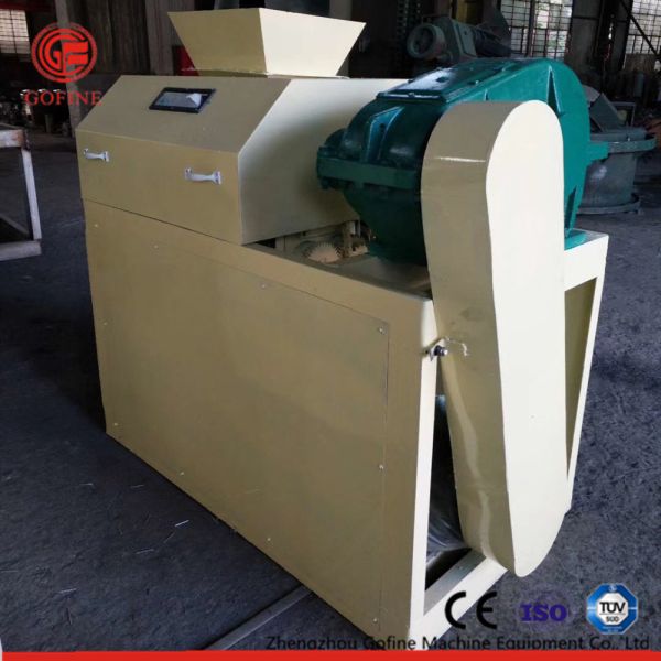 Fully Automatic Double Roller Granulator , Counter Roller Fertilizer Granulation