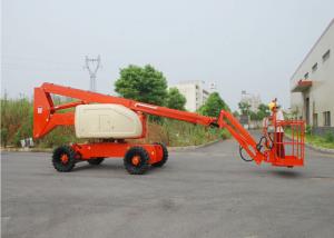 China Telescopic / Articulating Type Mobile Aerial Platform , Outdoor Aerial Working Man Lift for Rent wholesale