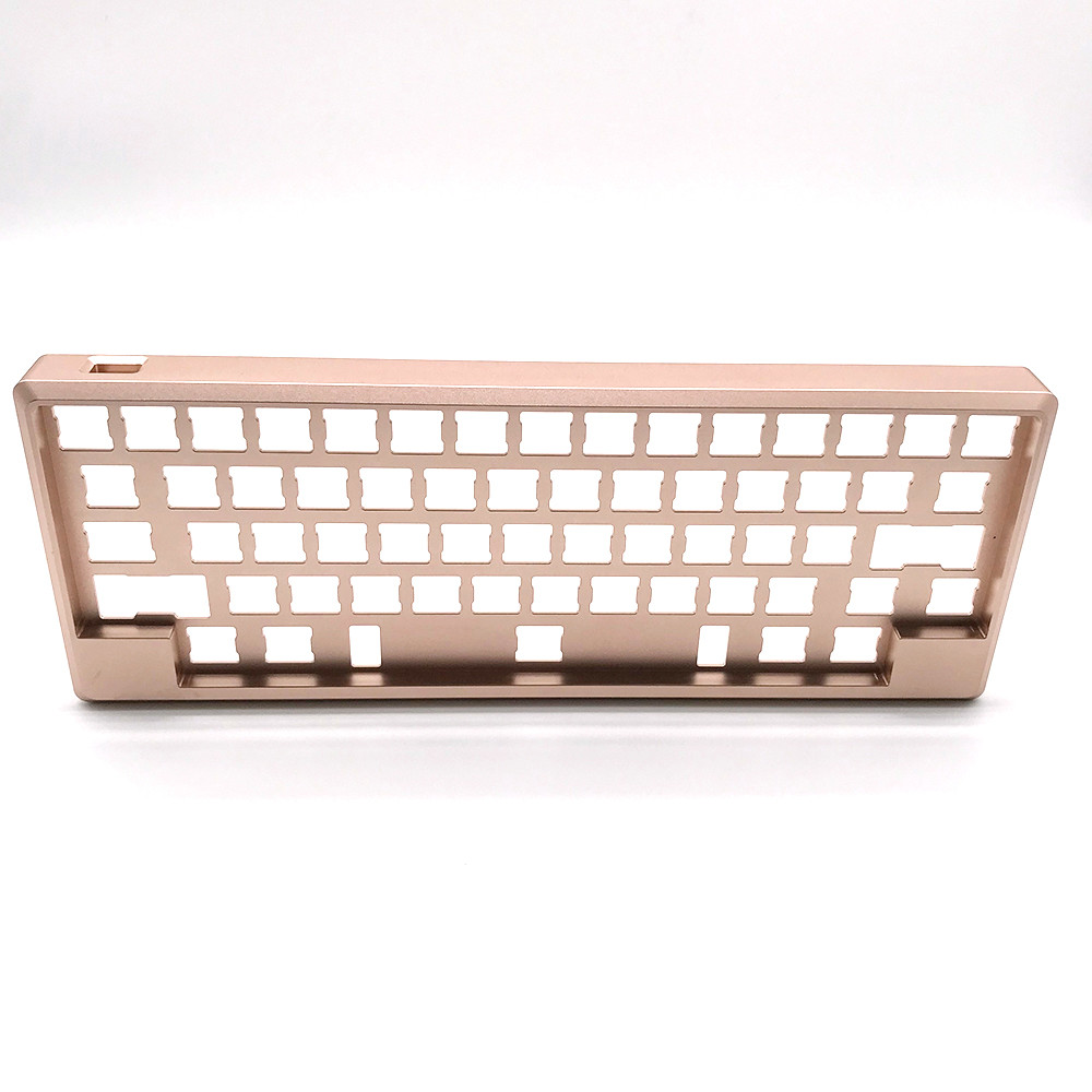 China Polish Surface CNC Copper Mechanical Keyboard wholesale
