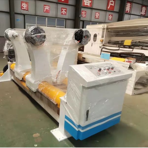 Two Layer Single Sided 220v Corrugated Paperboard Production Line