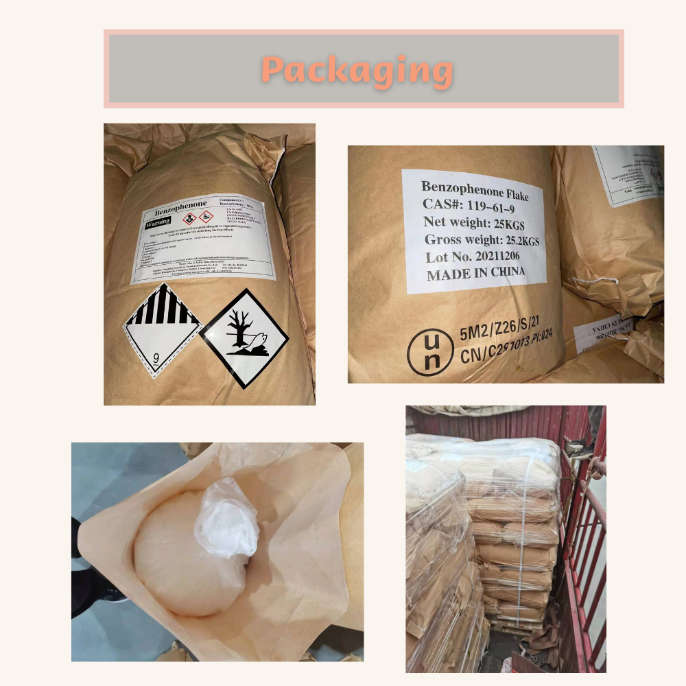 Melting Point 47.5-49 °C Diphenyl Ketone Uv Absorber Benzophenone 8 for UV Protection