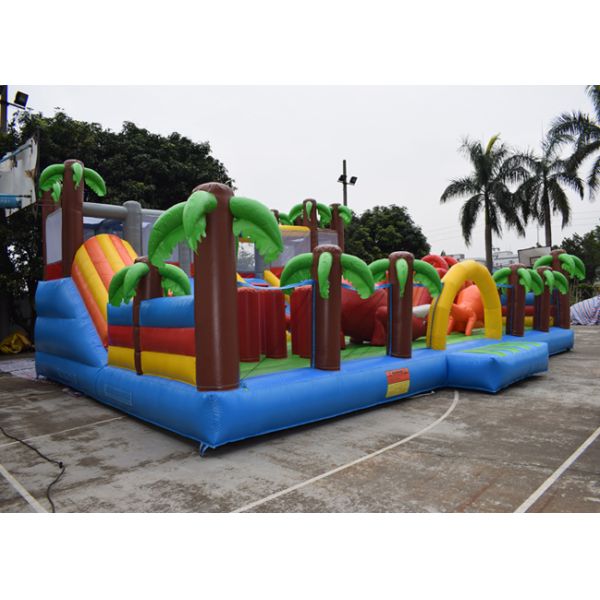 Residential 3--12 Age Kids Inflatable Bouncer Toddler Bounce House Jurassic Style