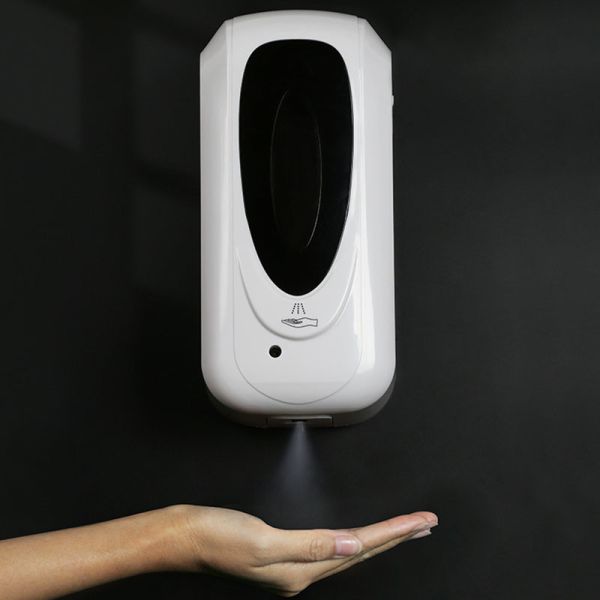 Hotels Wall Mounted 1200ml Hands Free Hand Sanitizer Dispenser