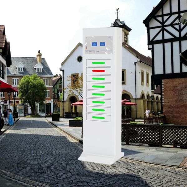 Electronic Device Public Cell Phone Charging Stations / Cell Phone Charging Lockers