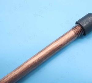 China 5 8 Galvanized Ground Rod Welding Threaded With Drilling Head wholesale