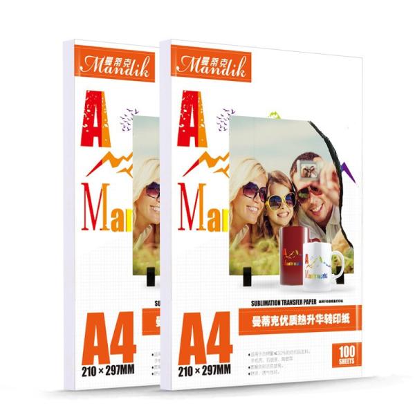 Quality A4 Sublimation Transfer Printing Inkjet Heat Transfer Paper for sale