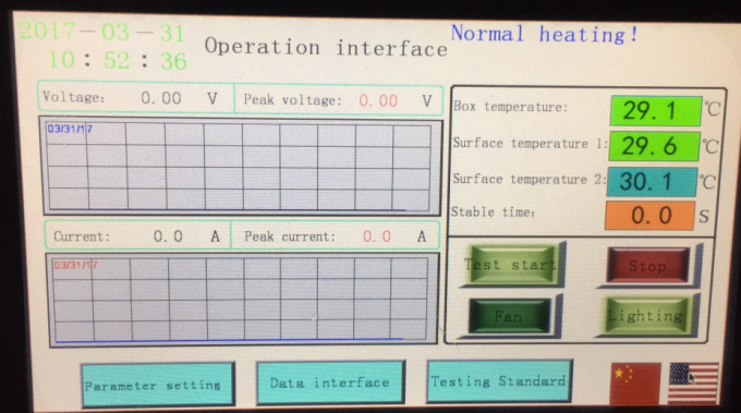 Max 1000A Lithium Battery Testing Equipment Short Circuit Tester