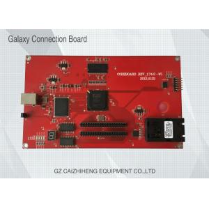 China Gakaxy UV Flatbed Inkjet Printer PCB , Red Galaxy Connection Board wholesale