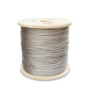 China 0.9mm 7*4 Type Galvanized Steel Wire Rope for High Strength Timing and Conveyor Belts wholesale