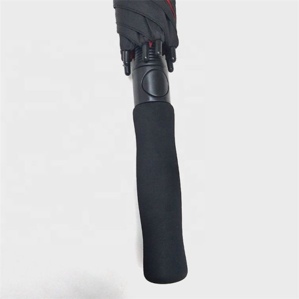 All In 1 Polyester EVA Handle C Shaped Umbrella