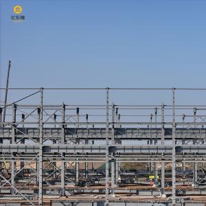 Galvanized Steel Frame Building Construction High Durability