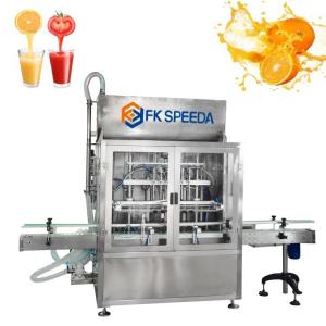 China Plastic Bottle Dosing Machine for Juice Soda Carbonated Beverage and Ice Cream Filling wholesale