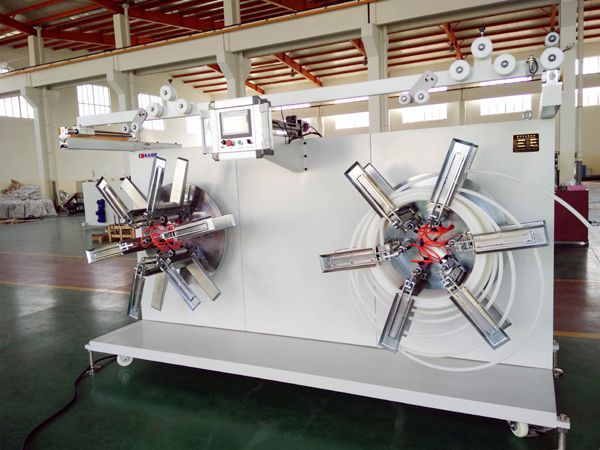 50m/min Plastic Pipe Production Line , PERT Pipe Making Machine Fully Automatic Winding Machine